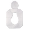 HOSPECO Health Gards Toilet Seat Covers  Half-Fold  White  250 Pack  4 Packs Carton (HOS HG-2500)