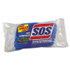 S.O.S. All Surface Scrubber Sponge  2 1 2 x 4 1 2  1  Thick  Blue  12 Carton (CLO 91017)