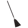 Rubbermaid Commercial Lobby Pro Synthetic-Fill Broom  37 1 2  Height  Black (RCP 2536)