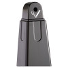 Rubbermaid Commercial GroundsKeeper Cigarette Waste Collector  Pyramid  1 gal  Plastic Steel  Black (RCP 2570-88 BLA)