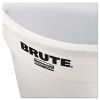 Rubbermaid Commercial Round Brute Container  Plastic  20 gal  White (RCP 2620 WHI)