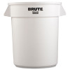 Rubbermaid Commercial Round Brute Container  Plastic  20 gal  White (RCP 2620 WHI)