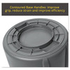 Rubbermaid Commercial Round Brute Container  Plastic  20 gal  White (RCP 2620 WHI)