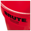Rubbermaid Commercial Round Brute Container  Plastic  32 gal  Red (RCP 2632 RED)