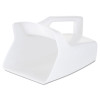 Rubbermaid Commercial Bouncer Bar Utility Scoop  64oz  White (RCP 2885 WHI)