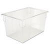 Rubbermaid Commercial Food Tote Boxes  21 1 2gal  26w x 18d x 15h  Clear (RCP 3301 CLE)
