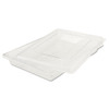 Rubbermaid Commercial Food Tote Boxes  5gal  26w x 18d x 3 1 2h  Clear (RCP 3306 CLE)