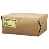 General Grocery Paper Bags  35 lbs Capacity   10  6 31 w x 4 19 d x 13 38 h  Kraft  500 Bags (BAG GK10-500)