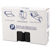 Inteplast Group High-Density Interleaved Commercial Can Liners  33 gal  16 microns  33  x 40   Black  250 Carton (IBS S334016K)