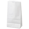 General Grocery Paper Bags  35 lbs Capacity   6  6 w x 3 63 d x 11 06 h  White  500 Bags (BAG GW6-500)