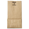 General Grocery Paper Bags  52 lbs Capacity   2  8 13 w x 4 25 d x 9 75 h  Kraft  500 Bags (BAG GX2-500)