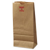 General Grocery Paper Bags  50 lbs Capacity   5  5 25 w x 3 44 d x 10 94 h  Kraft  500 Bags (BAG GX5-500)