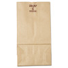 General Grocery Paper Bags  50 lbs Capacity   6  6 w x 3 63 d x 11 06 h  Kraft  500 Bags (BAG GX6-500)