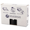 Inteplast Group High-Density Interleaved Commercial Can Liners  45 gal  16 microns  40  x 48   Black  250 Carton (IBS S404816K)