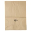 General Grocery Paper Bags  57 lbs Capacity  1 6 BBL  12 w x 7 d x 17 h  Kraft  500 Bags (BAG SK1657)