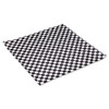 Bagcraft Grease-Resistant Paper Wraps and Liners  12 x 12  Black Check  1000 Box  5 Boxes Carton (BGC 057800)