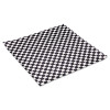 Bagcraft Grease-Resistant Paper Wraps and Liners  12 x 12  Black Check  1000 Box  5 Boxes Carton (BGC 057800)