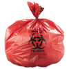 Inteplast Group Low-Density Commercial Can Liners  45 gal  1 3 mil  40  x 46   Red  100 Carton (IBS SL4046R)