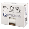 Inteplast Group Low-Density Commercial Can Liners  45 gal  0 8 mil  40  x 46   White  100 Carton (IBS SL4046XHW)