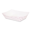 Boardwalk Paper Food Baskets  1 lb Capacity  Red White  1000 Carton (BWK 30LAG100)