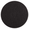 Boardwalk Stripping Floor Pads  17  Diameter  Black  5 Carton (PAD 4017 BLA)