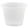 Dart Conex Complements Portion Medicine Cups  1oz  Clear  125 Bag  20 Bags Carton (DCC 100PC)