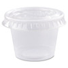 Dart Conex Complements Portion Medicine Cups  1oz  Clear  125 Bag  20 Bags Carton (DCC 100PC)