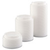 Dart Cappuccino Dome Sipper Lids  Fits 12-24oz Cups  White  1000 Carton (DCC 16EL)
