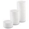 Dart Vented Foam Lids  Fits 6-32oz Cups  White  500 Carton (DCC 20RL)