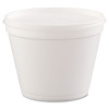 Dart Foam Containers  Foam  24oz  White  25 Bag  20 Bags Carton (DCC 24MJ48)