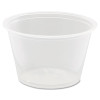 Dart Conex Complements Portion Medicine Cups  4oz  Clear  125 Bag  20 Bags Carton (DCC 400PC)