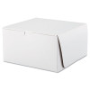 SCT Tuck-Top Bakery Boxes  10w x 10d x 5 1 2h  White  100 Carton (SCH 0977)