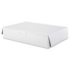 SCT Tuck-Top Bakery Boxes  19w x 14d x 4h  White  50 Carton (SCH 1029)