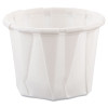 Dart Paper Portion Cups   75oz  White  250 Bag  20 Bags Carton (SCC 075)