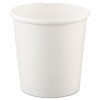 Dart Flexstyle Double Poly Paper Containers  16oz  White  25 Pack  20 Packs Carton (SCC H4165U)
