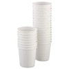 Dart Flexstyle Double Poly Paper Containers  16oz  White  25 Pack  20 Packs Carton (SCC H4165U)