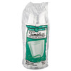 WNA Comet Smooth Wall Tumblers  9oz  Clear  Squat  25 Pack  20 Packs Carton (WNA T9S)