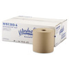 Windsoft Hardwound Roll Towels  8  x 800 ft  Natural  6 Rolls Carton (WIN 1280-6)