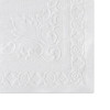 Hoffmaster Classic Embossed Straight Edge Placemats  10 x 14  White  1 000 Carton (HFM 601SE1014)