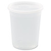 Pactiv DELItainer Microwavable Combo  Clear  32oz  4 11 20 dia x 5 11 20h  240 Carton (PAC YSD2532)