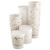 Dart Flexstyle Double Poly Paper Containers  16oz  Symphony  25 Pack  10 Packs Carton (SCC KHB16ASYM)