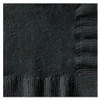 Hoffmaster Beverage Napkins  1-Ply  10 x 10  Black  1000 Carton (HFM 020212)