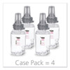 GOJO Clear   Mild Foam Handwash Refill  Fragrance-Free  700 mL  Clear  4 Carton (GOJ 8711-04)