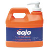GOJO NATURAL ORANGE Pumice Hand Cleaner  Citrus  0 5 gal Pump Bottle  4 Carton (GOJ 0958-04)