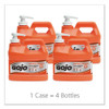 GOJO NATURAL ORANGE Pumice Hand Cleaner  Citrus  0 5 gal Pump Bottle  4 Carton (GOJ 0958-04)