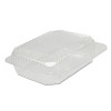 Dart StayLock Clear Hinged Lid Containers  Plastic  6  x 2 1 10  x 7   125 PK  2 CT (DCC C26UT1)