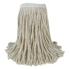 Boardwalk Banded Cotton Mop Heads  Cut-End  20oz  White  12 Carton (BWK CM20020)