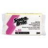 Scotch-Brite PROFESSIONAL Light-Duty Scrubbing Sponge   63  3 5 x 5 63  Yellow White  20 Carton (MMM08251)