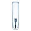 San Jamar Large Pull-Type Water Cup Dispenser  Translucent Blue (SAN C3260TBL)