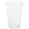 WNA Classic Crystal Plastic Tumblers  12 oz  Clear  Fluted  Tall (WNA CC12240)
